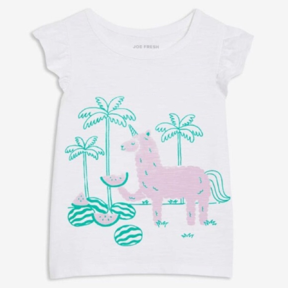 1️⃣ Joe Fresh Toddler Girls Tee